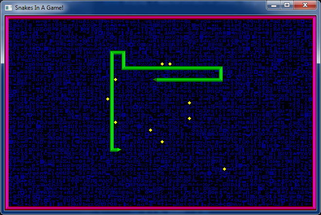 Snakes In A Game!